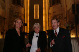 Mr and Mrs Havel with Adriena Šimotová