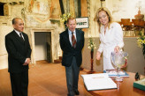 Mr and Mrs Havel with HM the King of Cambodia Norodom Sihamoni